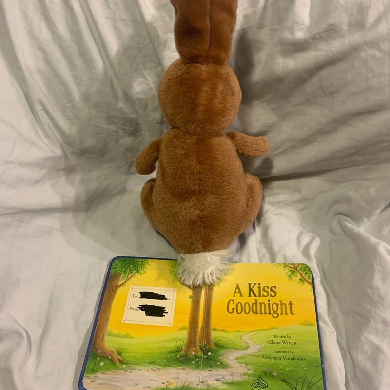Kohl’s Cares A Kiss Goodnight Bunny Plush & Book Bundle 