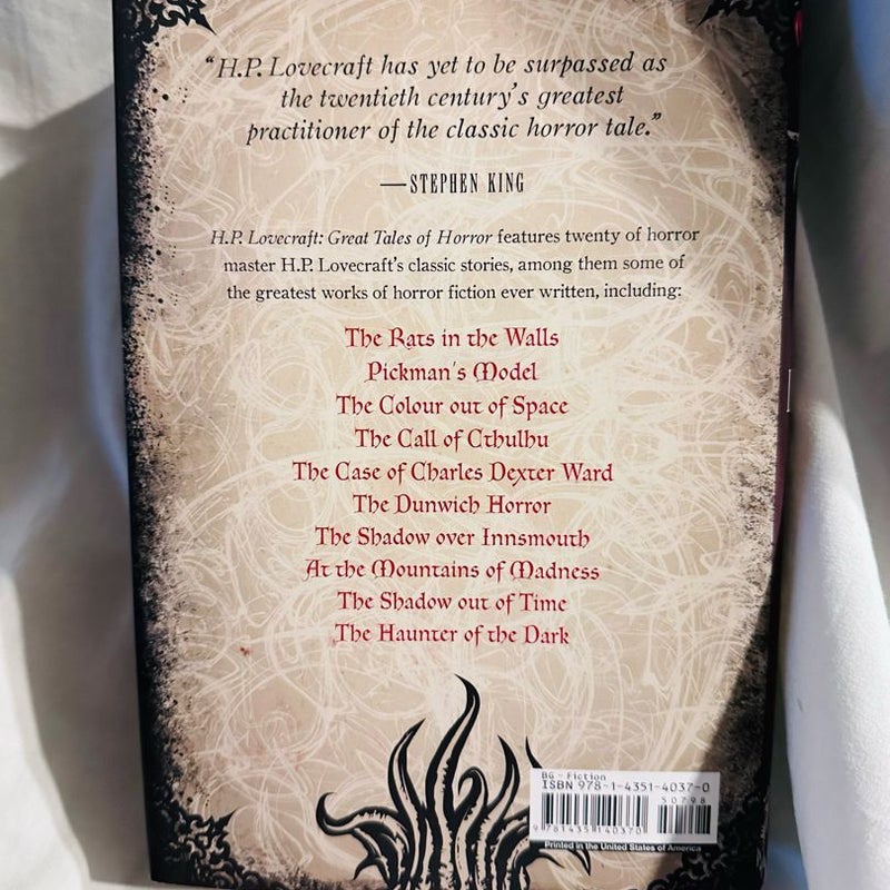 H. P. Lovecraft Great Tales of Horror