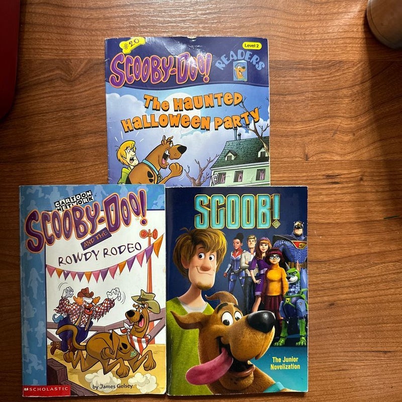 Scooby Doo 3 Book Bundle