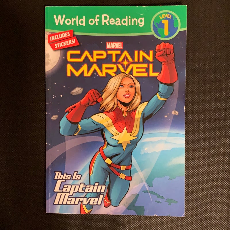 World of Reading This Is Captain Marvel (Level 1)