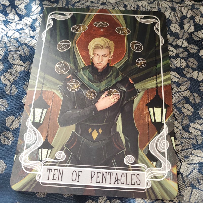 Fairyloot Exclusive nine and ten of Pentacles Tarot Cards 