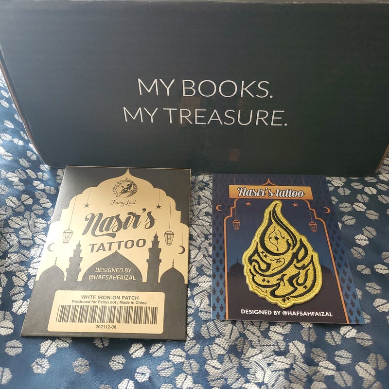 Fairyloot Exclusive Nasir's Tattoo Iron on Patch