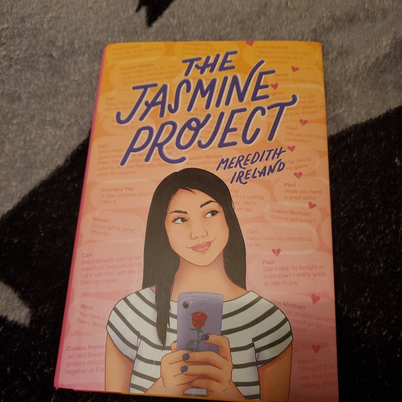Jasmine Project w/ Stenciled Edges!