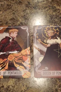 Fairyloot Exclusive Queen and King of Pentacles Tarot Cards!