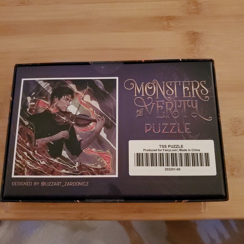 Fairyloot Exclusive Monsters of Verity Puzzle