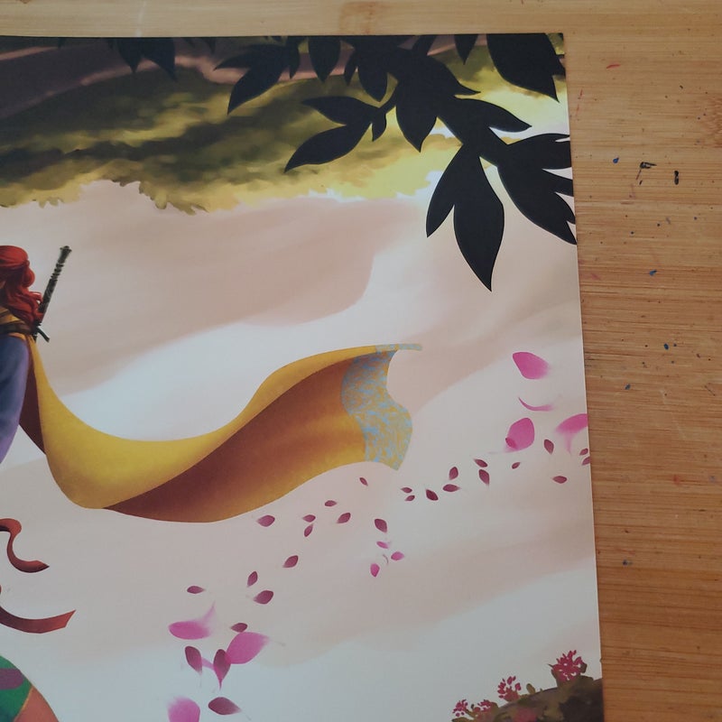 Blade of Secrets ( Exclusive Art Print ) by Tricia Levenseller