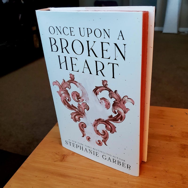 Once Upon a Broken Heart  ( Signed 1st Edition Exclusive  ) Rare !