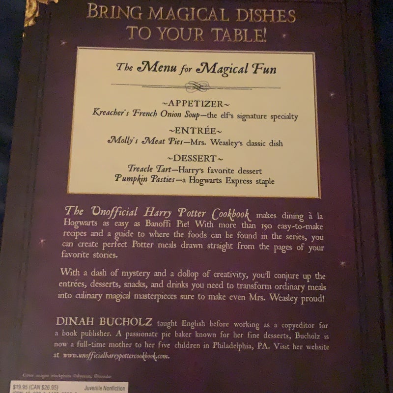 The Unofficial Harry Potter Cookbook