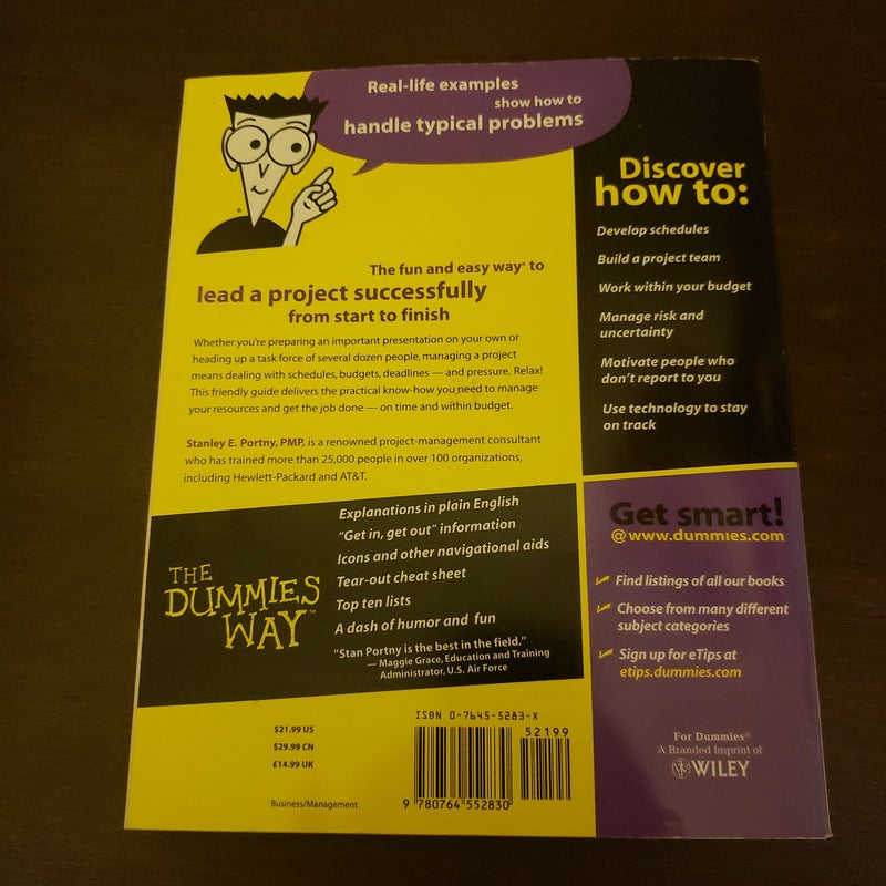 Project Management for Dummies