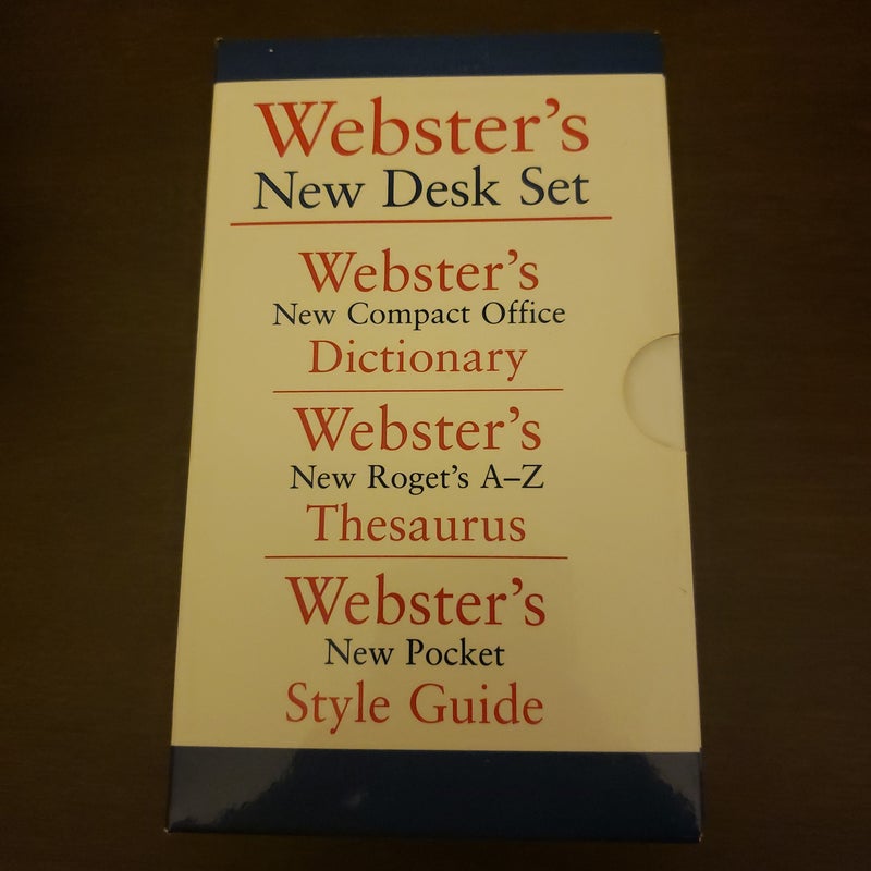 Webster's New Pocket Desk Set (Custom)