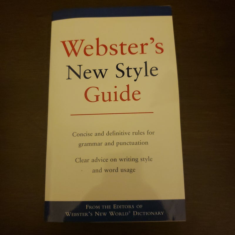 Webster's New Pocket Desk Set