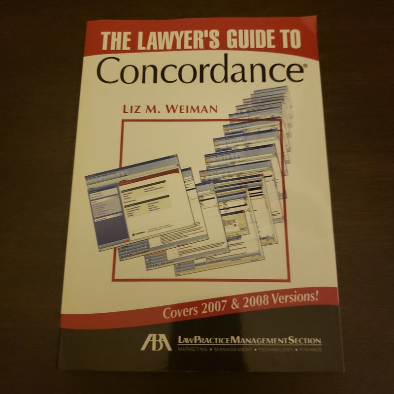 The Lawyers' Guide to Concordance