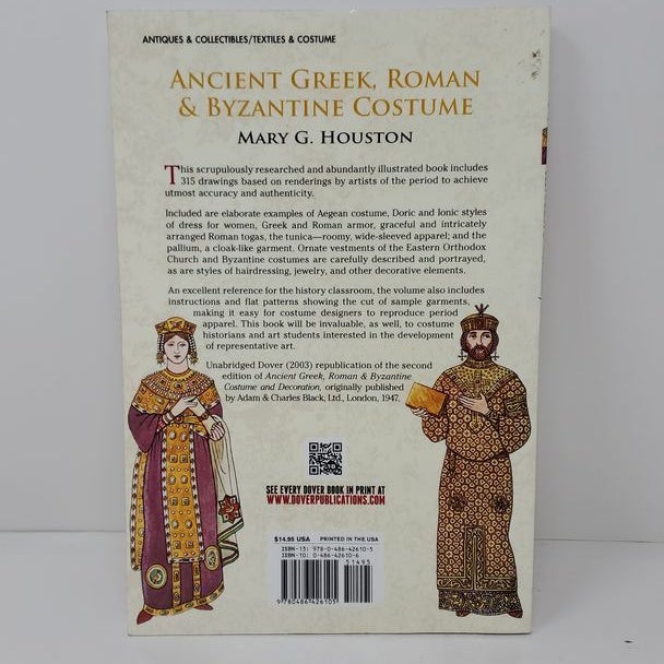 Ancient Greek, Roman and Byzantine Costume