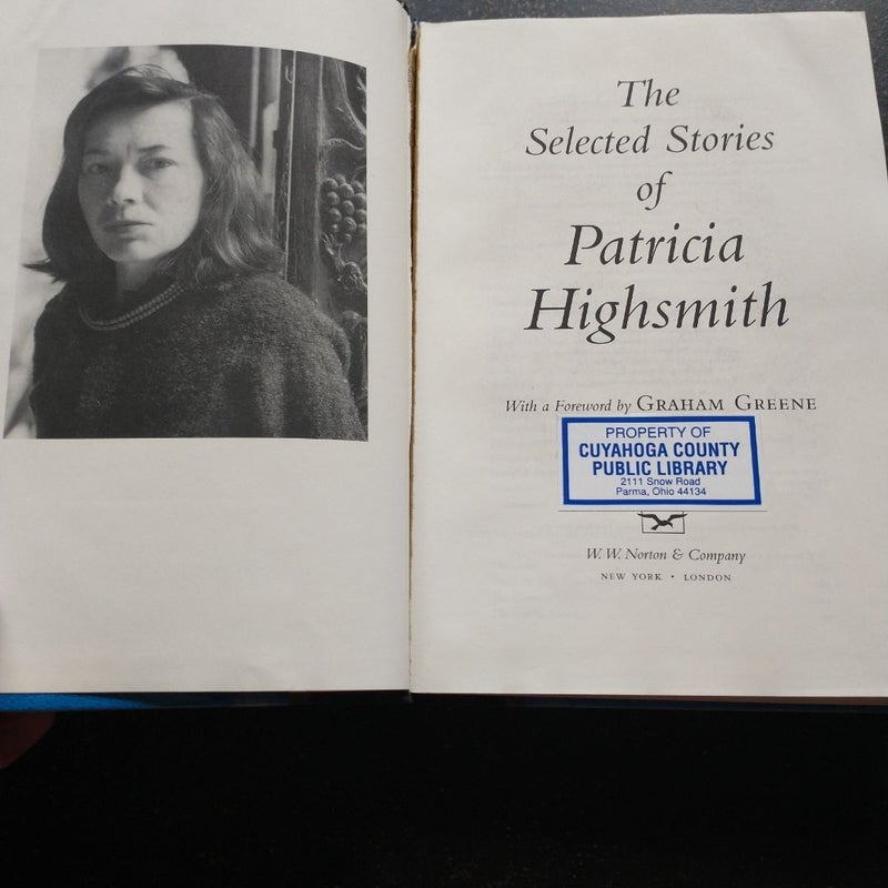 The Selected Stories of Patricia Highsmith