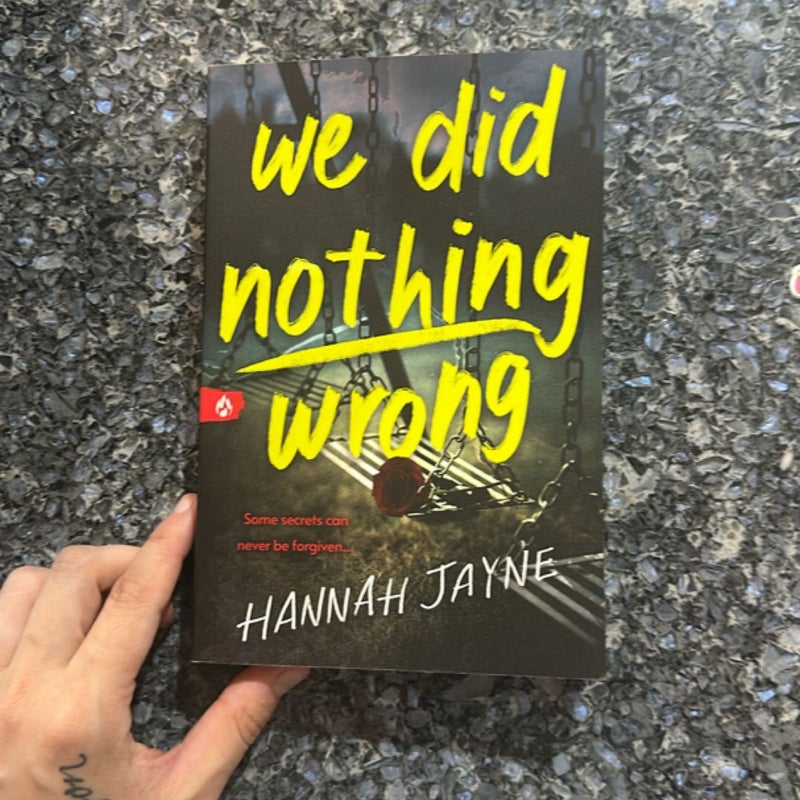 We Did Nothing Wrong