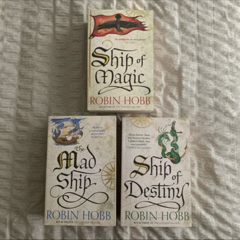 The Farseer Trilogy & The Liveship Traders Trilogy (The Realm of the Elderlings)