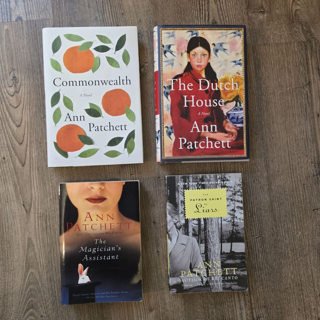 Lot of 3 Ann Patchett Books - 2 Hardcover 1 Paperback