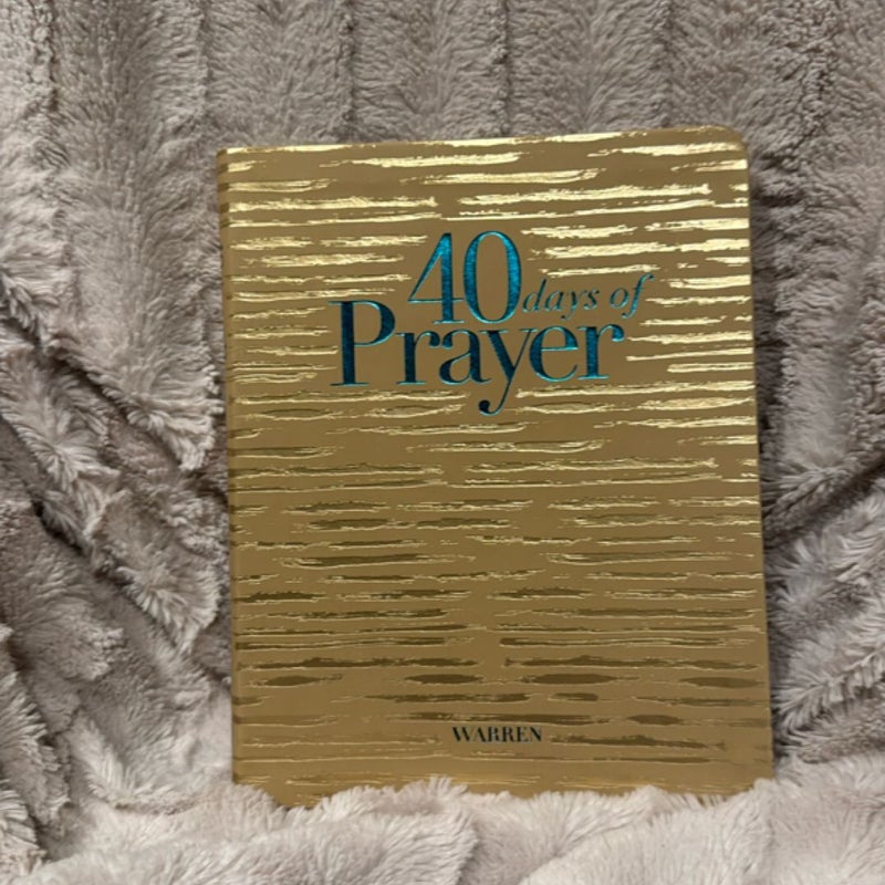 40 days of prayer