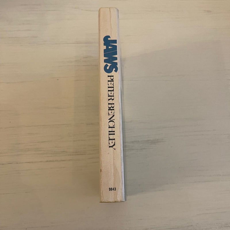 JAWS -Rare Book Club Edition -No Swimmer 1975