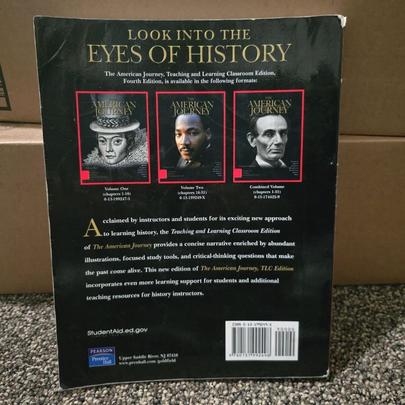 The American Journey, TLC Edition by David Goldfield, Carl Abbott ...
