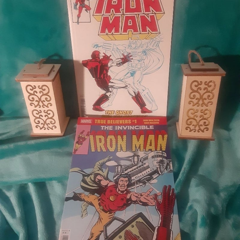 True Believers Iron Man 118,219 Marvel comic book lot 