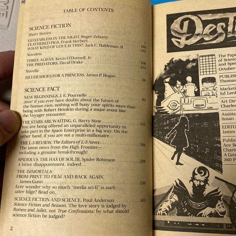 Destinies: The Paperback Magazine of Science Fiction and Speculative Fact