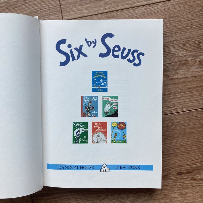 Six by Seuss