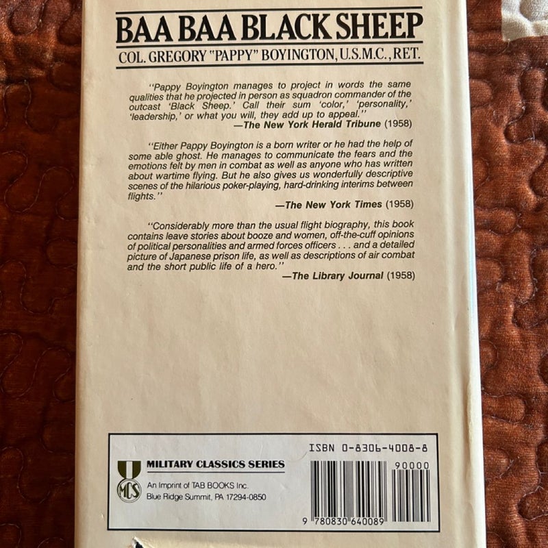 Baa Baa Black Sheep