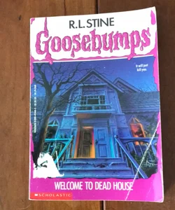 Vintage Goosebumps “Welcome To Dead House” #1, True First Edition 1992, R.L. Stine *HTF* teen horror