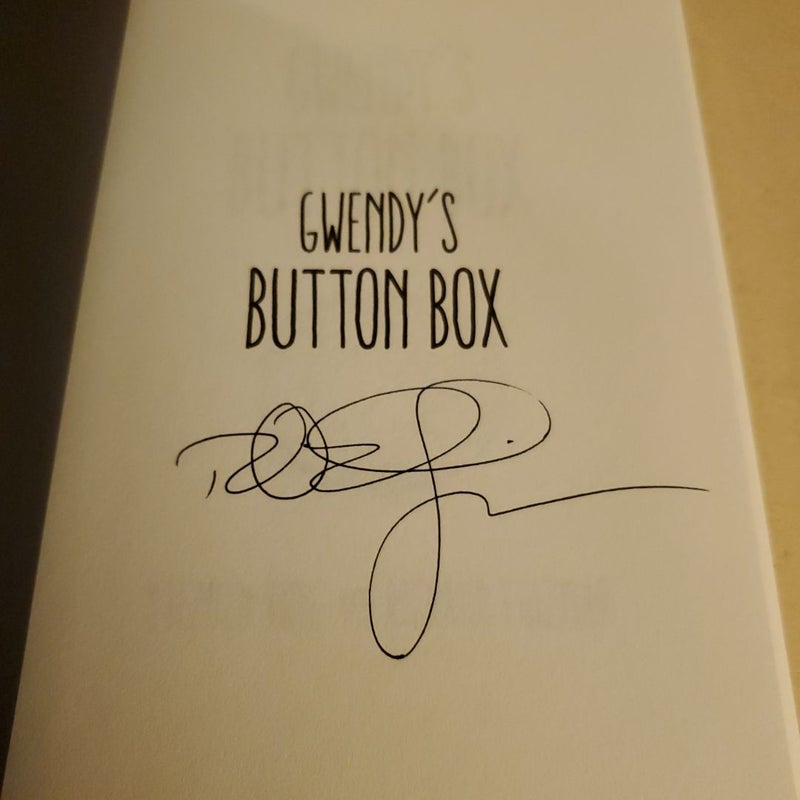 Gwendy's Button Box Autographed By Richard Chizmar