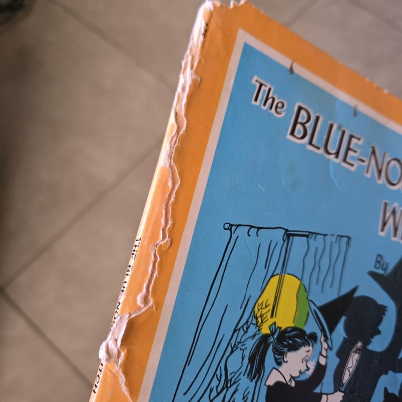 The Blue Nosed Witch paperback 1956 first printing cover has tear see photos 