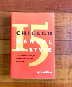 The Chicago Manual of Style