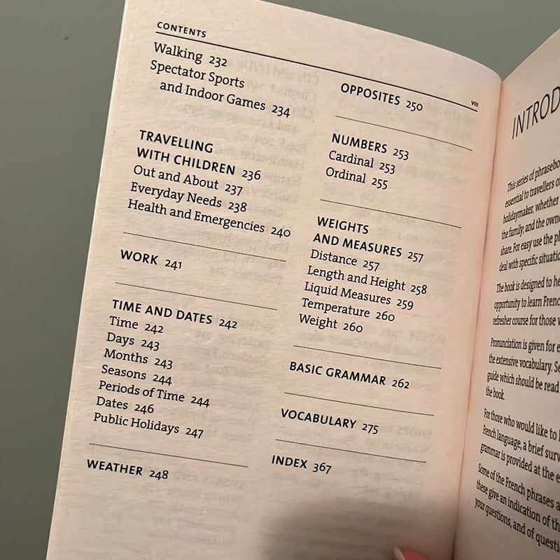 The Penguin French Phrasebook
