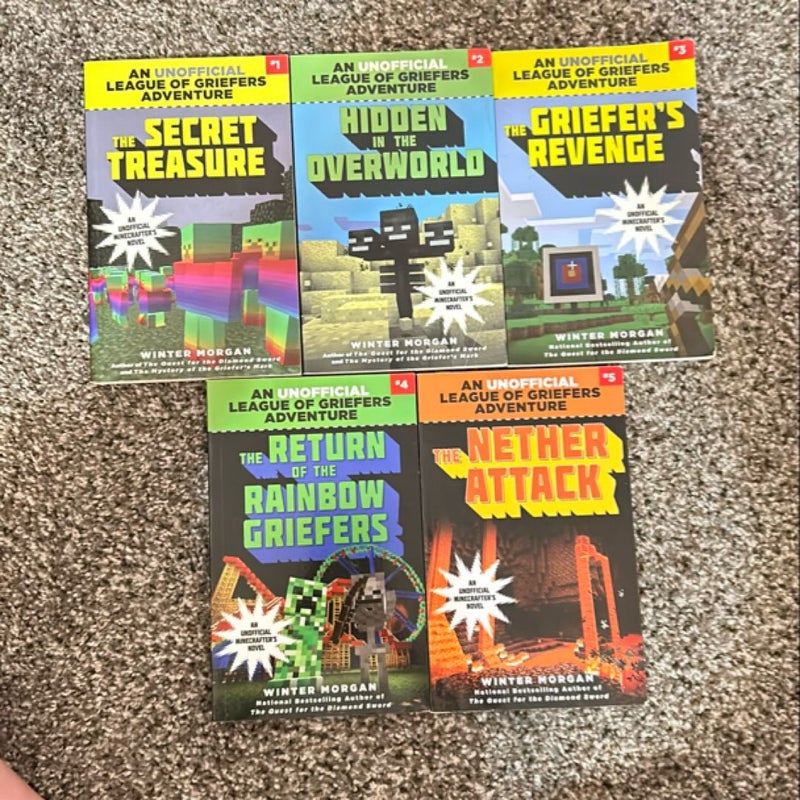 An Unofficial League of Greifers Adventure books 1-5