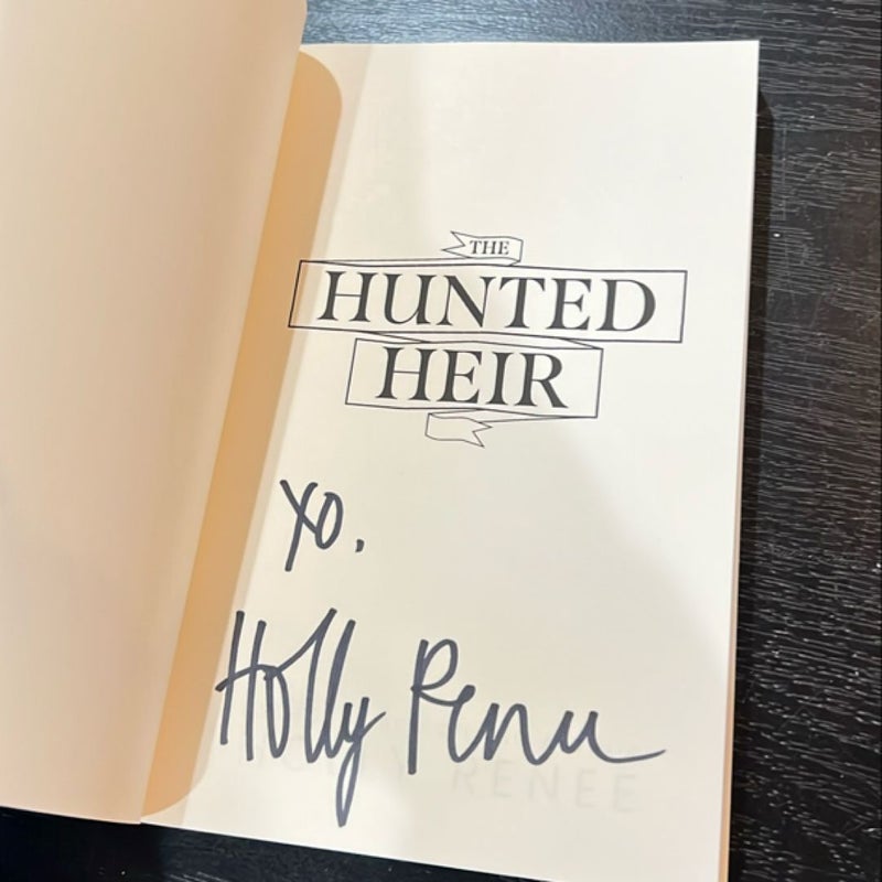 The Veiled Kingdom & The Hunted Heir SIGNED