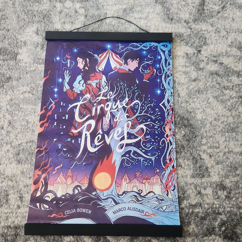 Night Circus Banner and Foiled Poster Print ILLUMICRATE