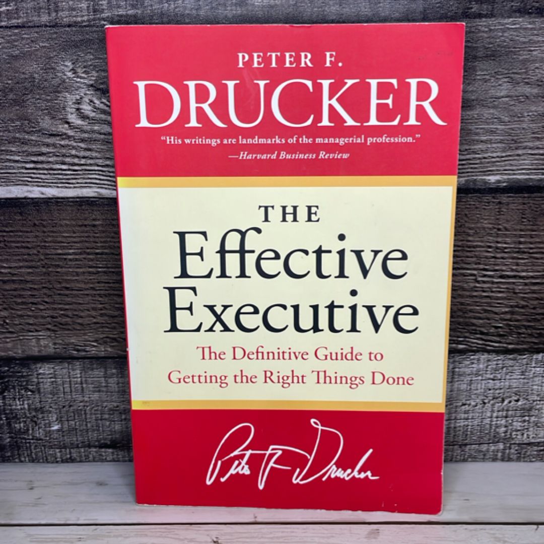 The Effective Executive