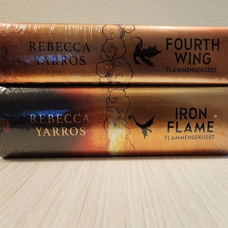 Fantasy Books - Fourth Wing and Iron Flame 