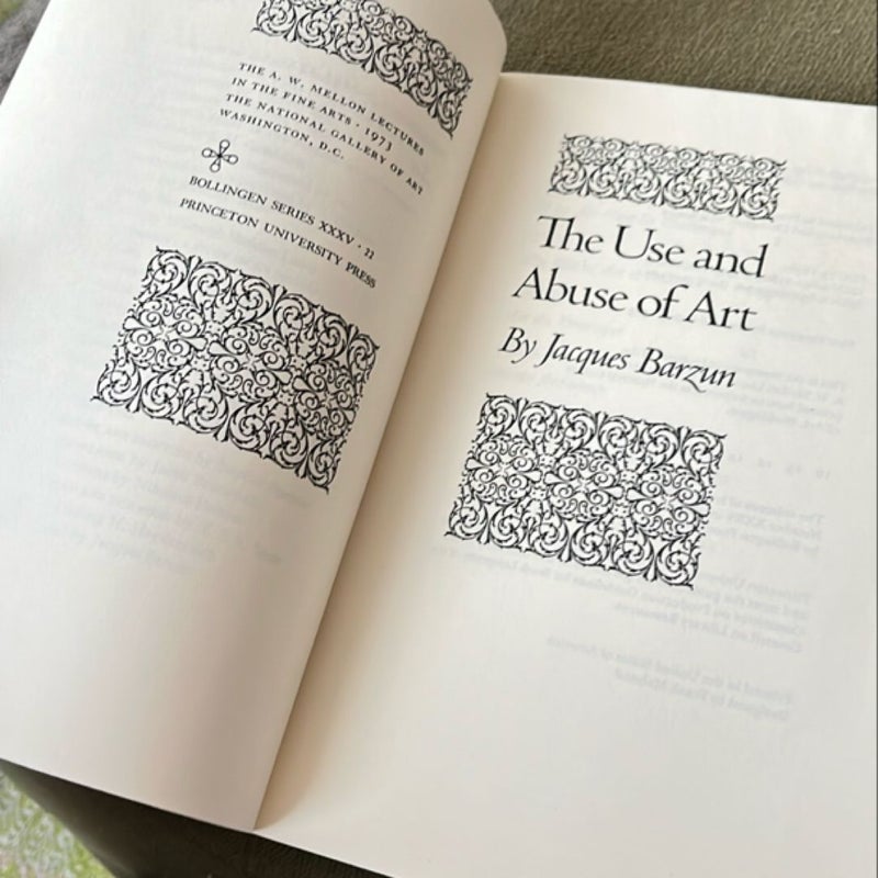 The Use and Abuse of Art