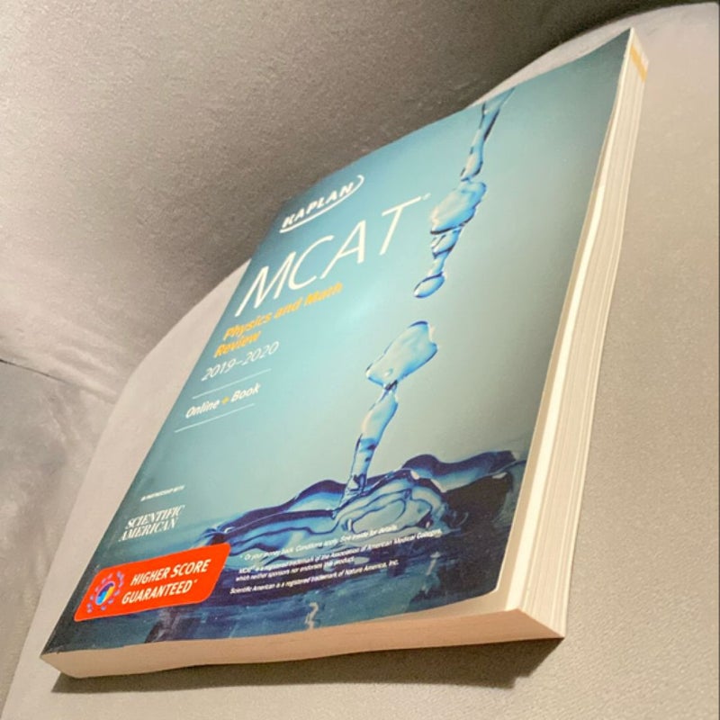 MCAT Physics and Math Review 2019-2020
