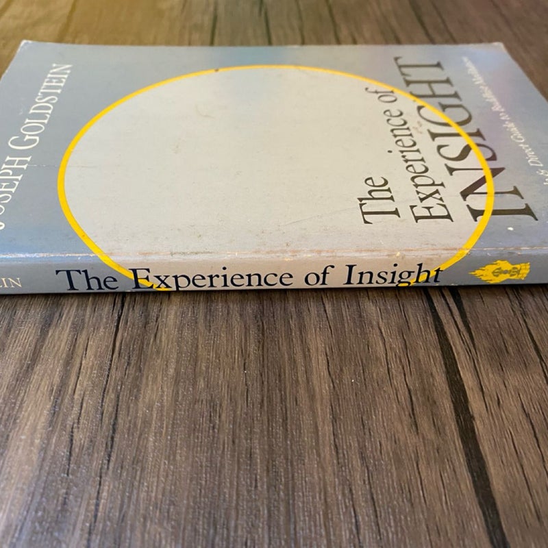 The Experience of Insight