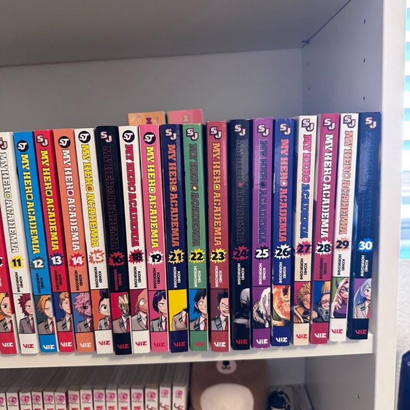 My Hero Academia Vol 1-16, 18-19, 21-30