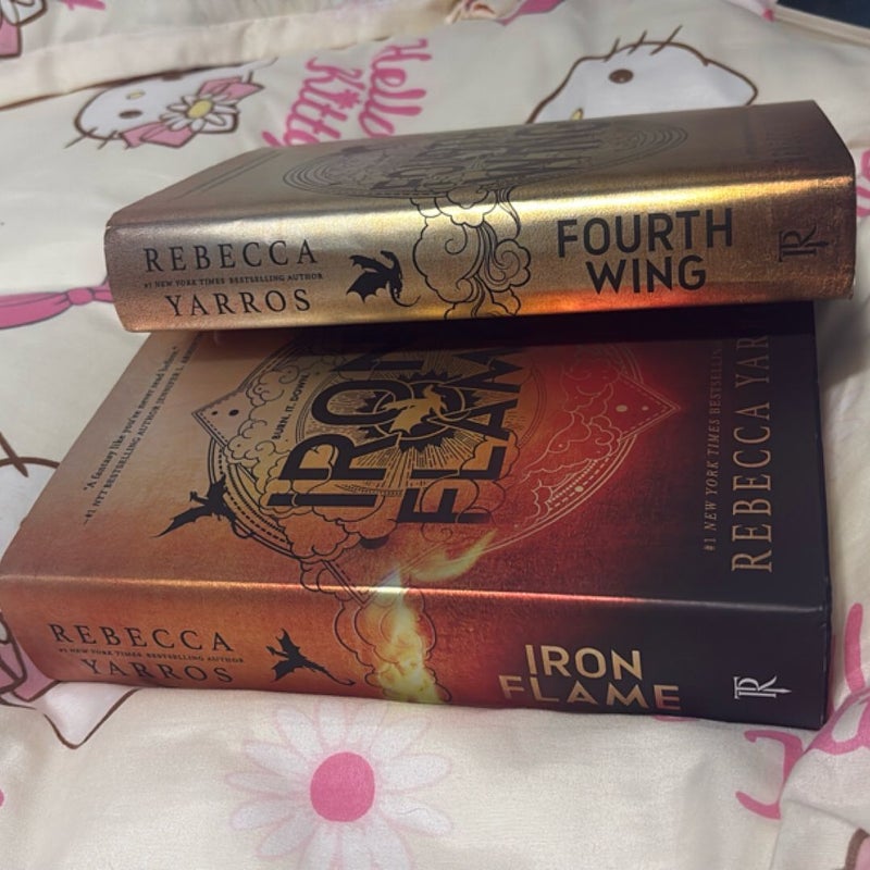 Fourth Wing & Iron Flame 