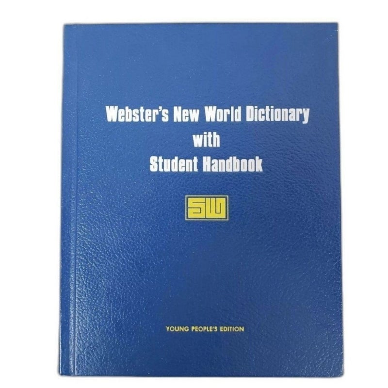 Webster's New World Dictionay with Student Handbook Young People's Edition