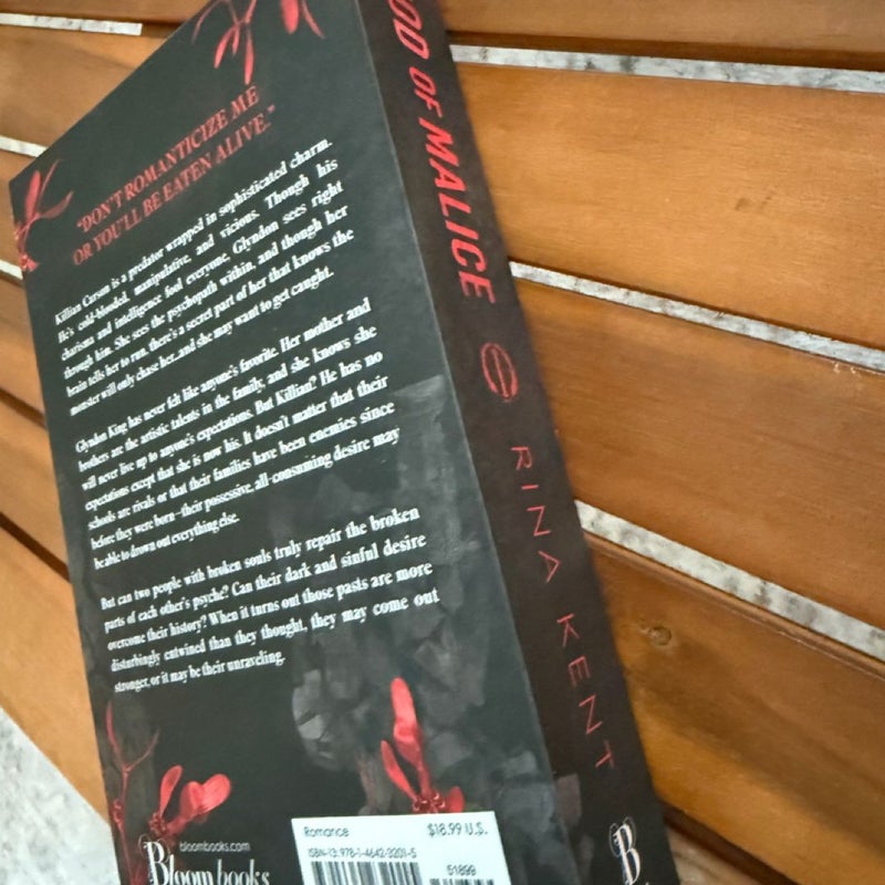 God Of Malice by Rina Kent - OOP Deluxe edition