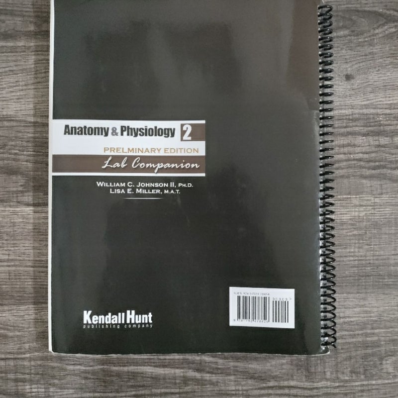 Anatomy and Physiology 2 Lab Companion, Preliminary Edition