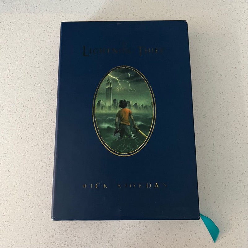 Deluxe 1st Edition 1/1 Percy Jackson The Lightning Thief Hardcover