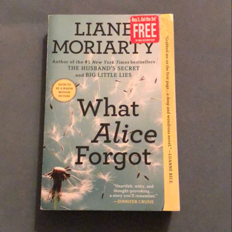 What Alice Forgot