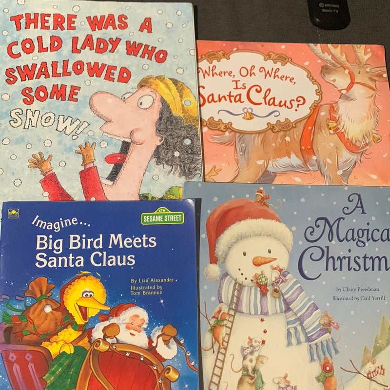 4 Christmas picture books
