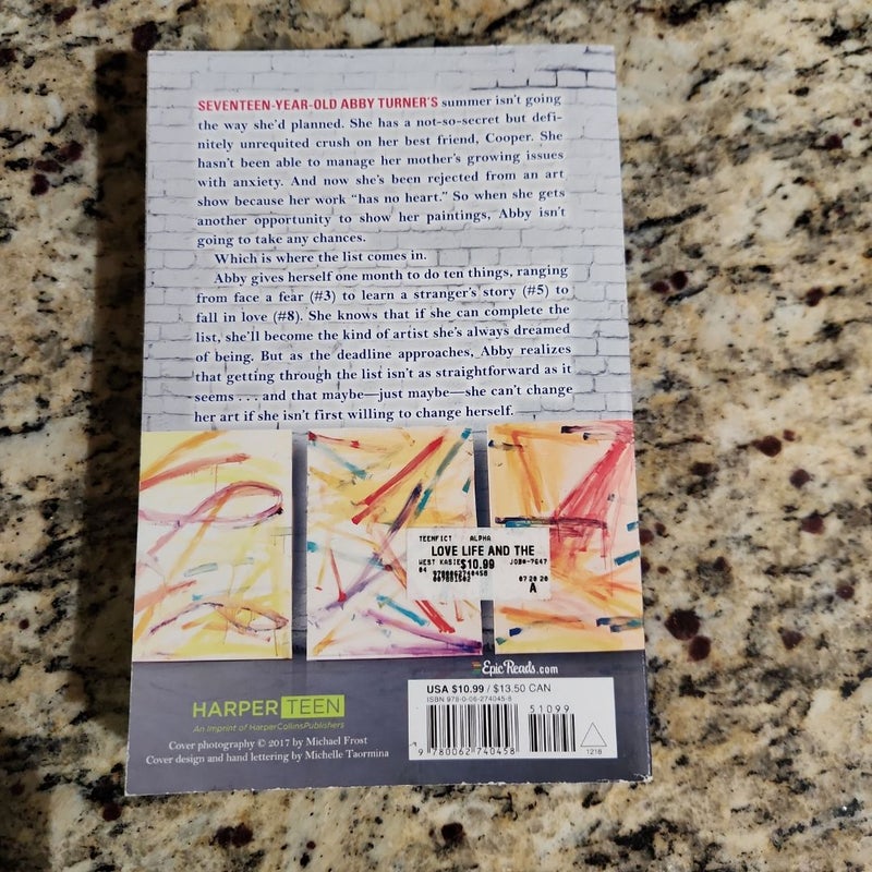 Love, Life, and the List